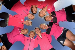 Team SCA crossed the line in the Volvo Ocean Race last month, after spending nine months out at sea.